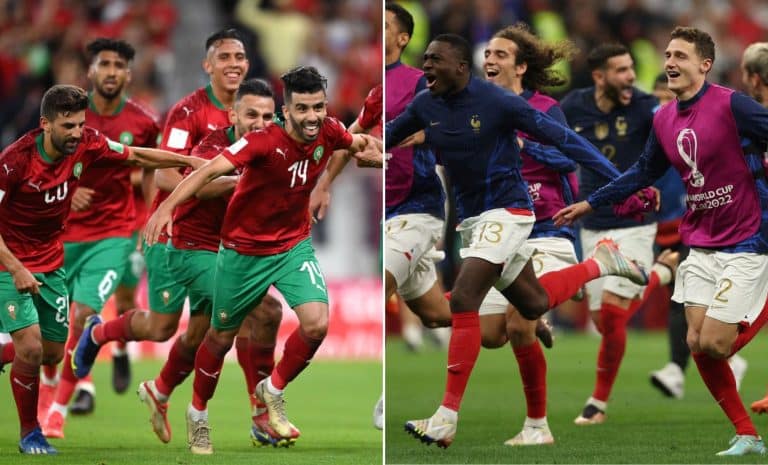 équipes de football Maroc - France