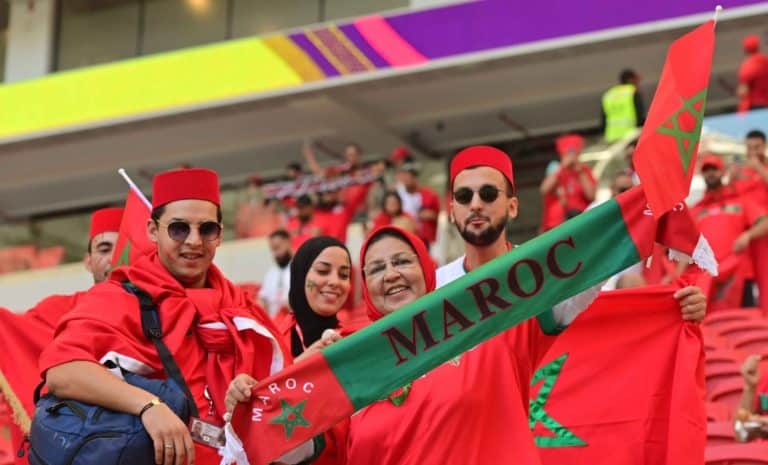 Supporters marocains