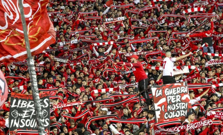 Supporters marocains à la 2023 FIFA Club World Cup Morocco