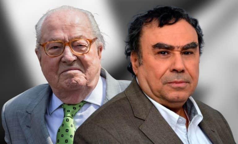 Montage : Jean-Marie Le Pen et Benjamin Stora