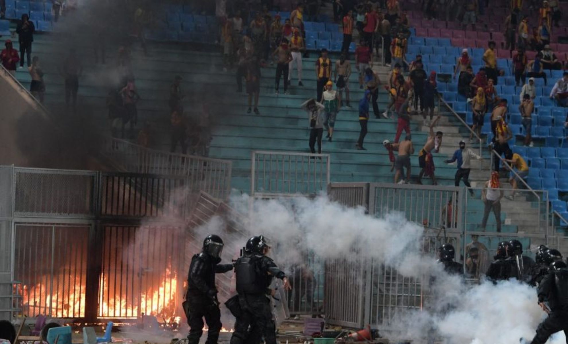 Incidents du match ES Tunis-JS Kabylie