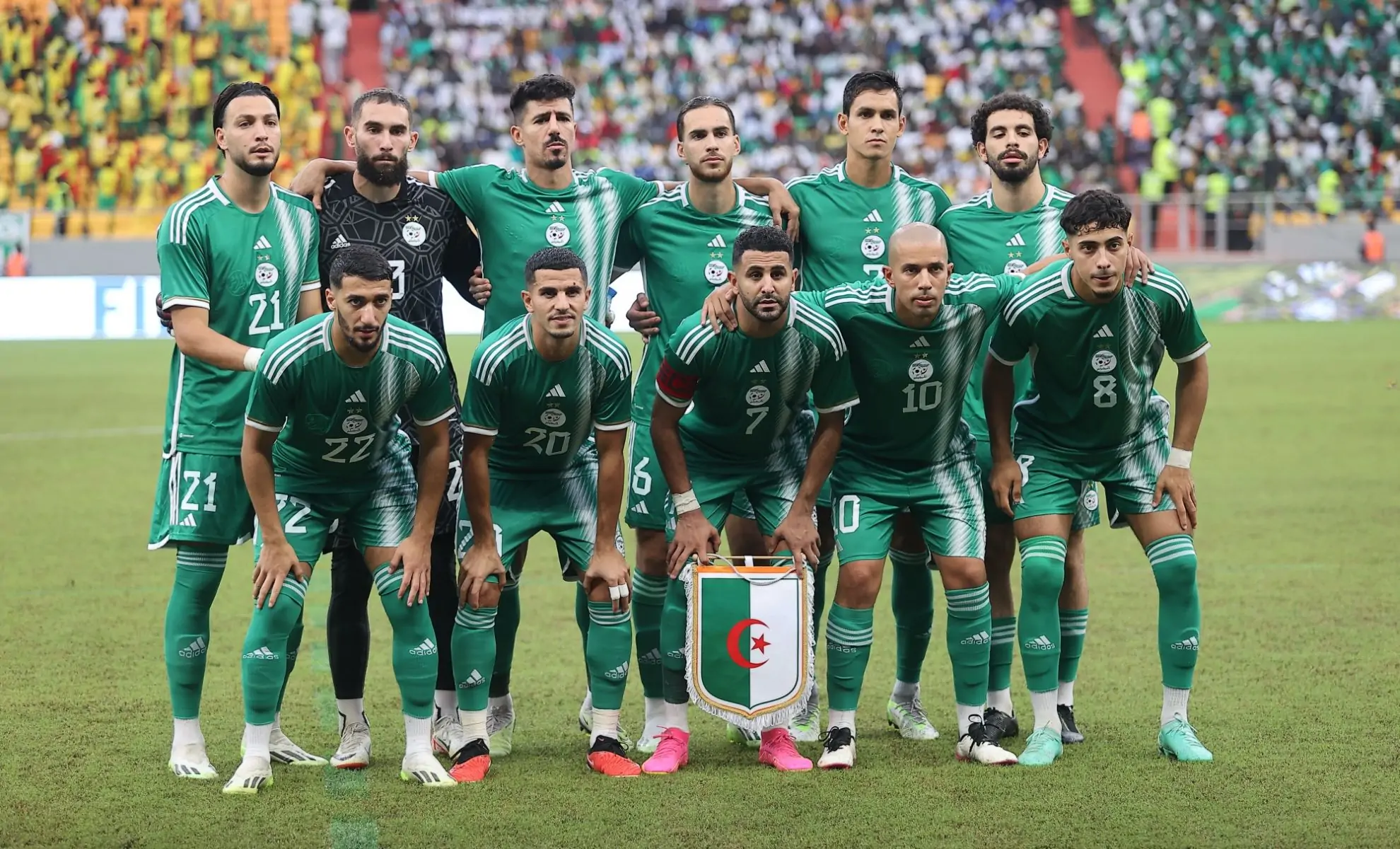 Photo de l'équipe d'Algérie de football, septembre 2023