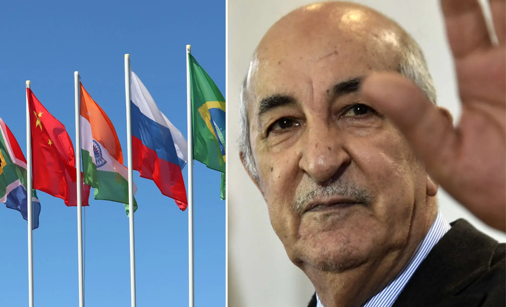 Argelia abandona definitivamente los BRICS, según Tebboune