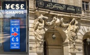 Bureau de change - Banque d'Algérie - Taux de change