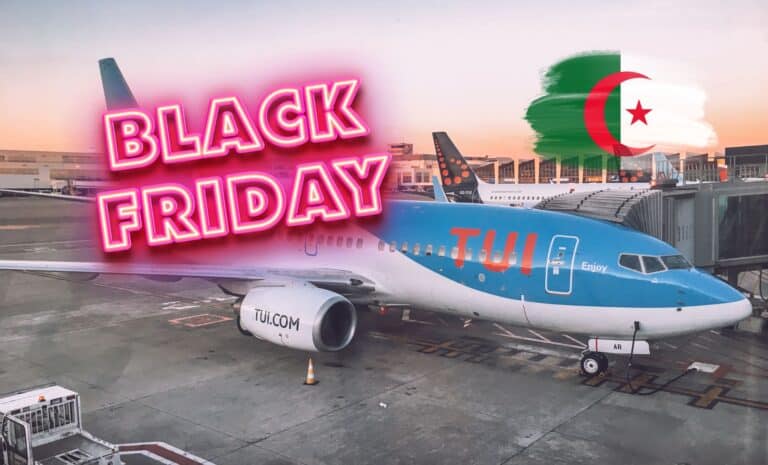 TUI Fly - Black Friday - vols vers l'Algérie