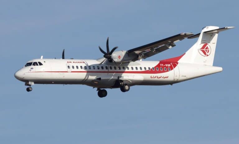 ATR d'Air Algérie immatriculé 7T-VUP