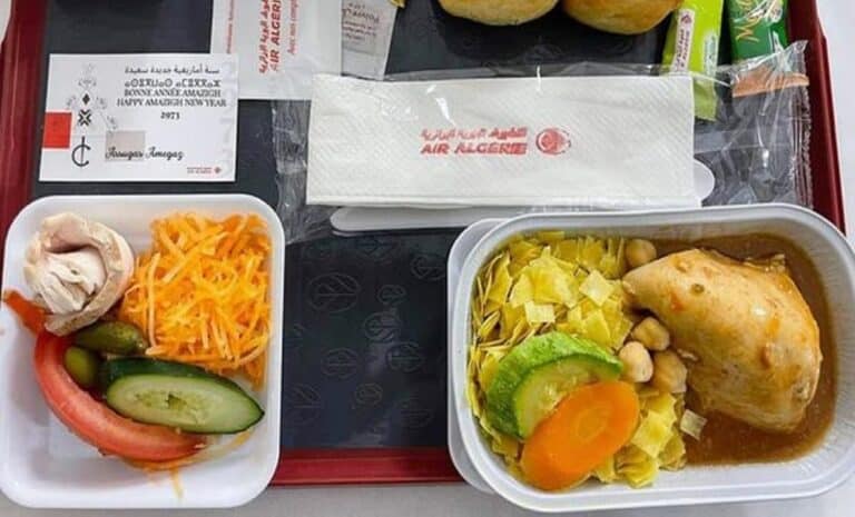 Air Algérie - Plateau-Repas