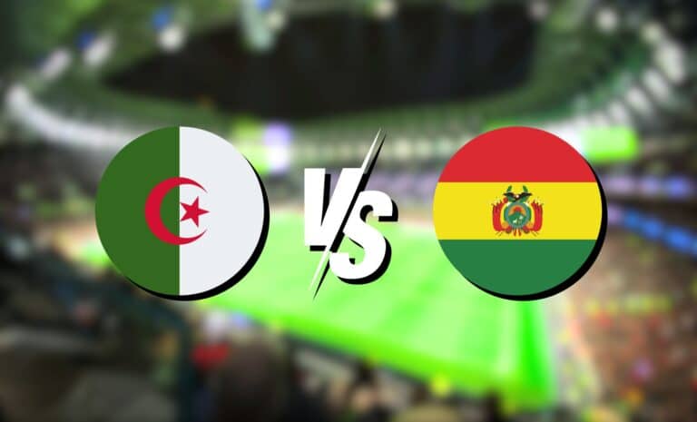 affiche de match Algérie-Bolivie