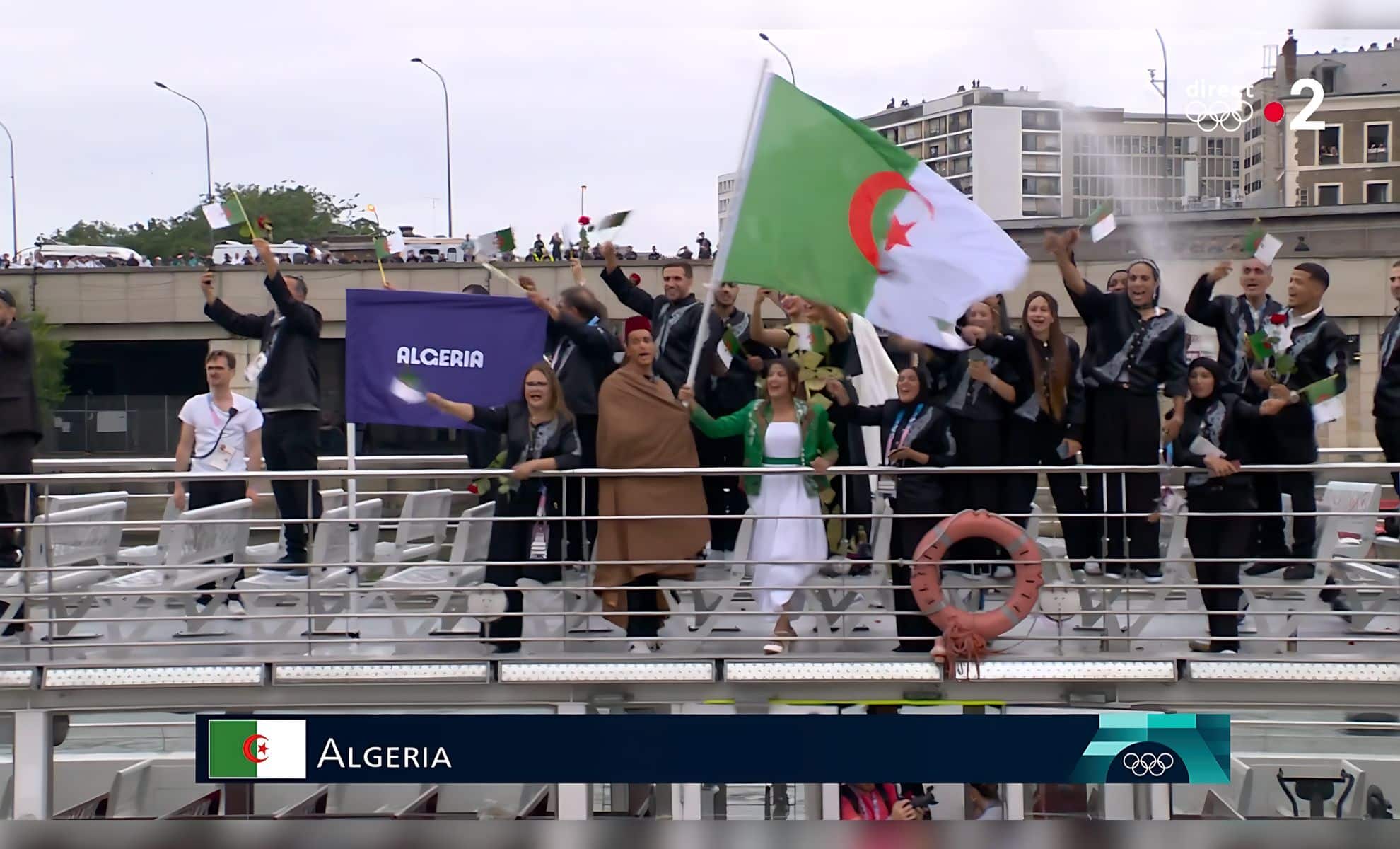 délégation algériene aux jo paris 2024