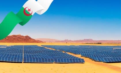 Panneaux solaires - Désert - Algérie - Energie - Energies renouvelables