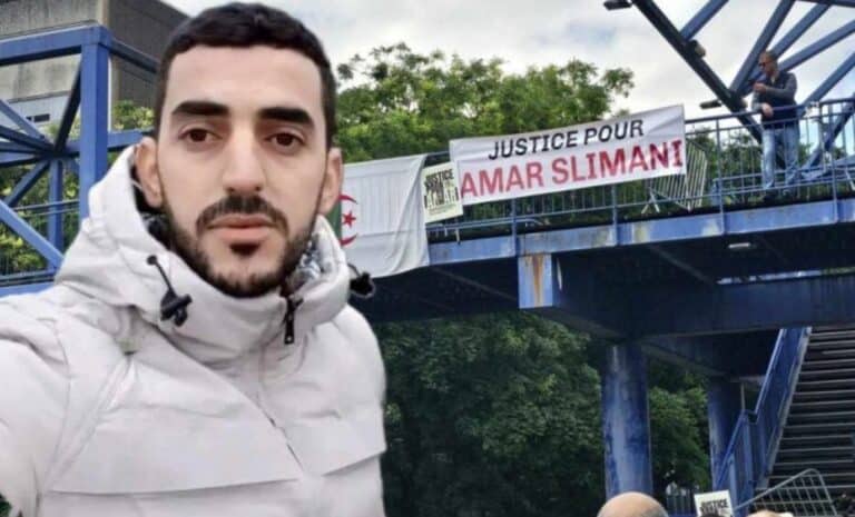 Amar Slimani, Algérien tué par un policier à Bobiny