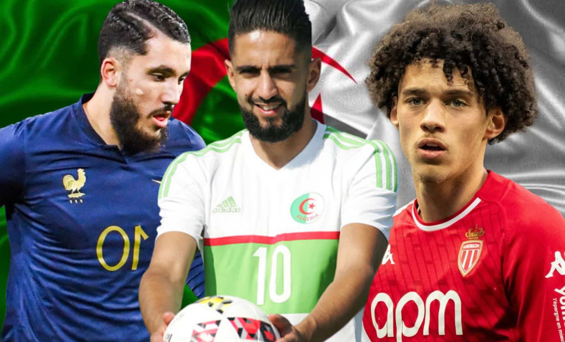 Rayan Cherki-Maghnes Akliouche - Ryad Boudebouz