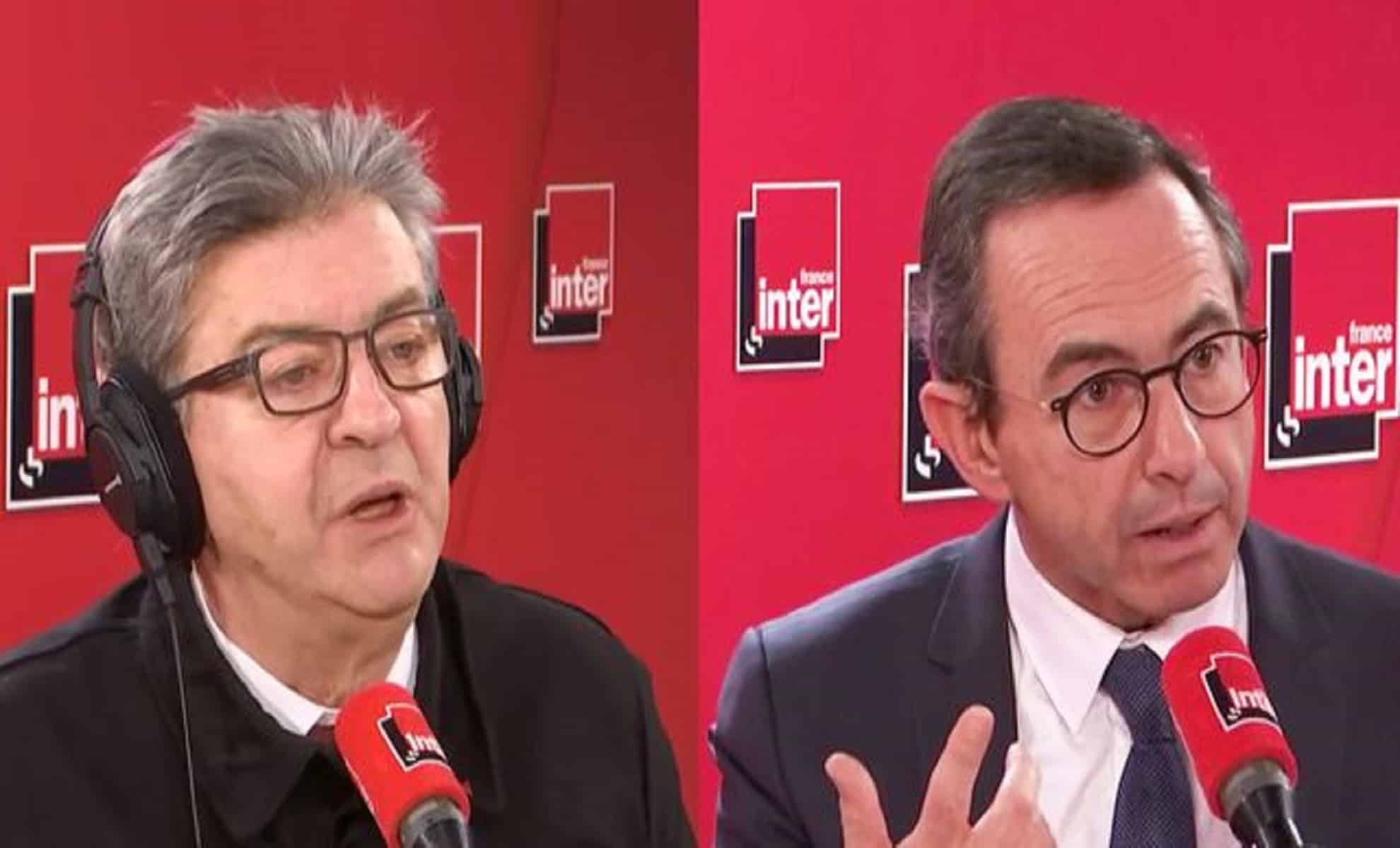 Bruno Retailleau - Jean-Luc Mélenchon - France - Algérie