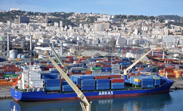 Port algérien - Exportation - Algérie