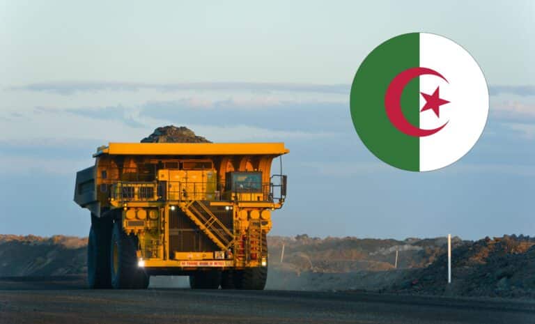 Algérie - Exploitation des mines - Activité minière