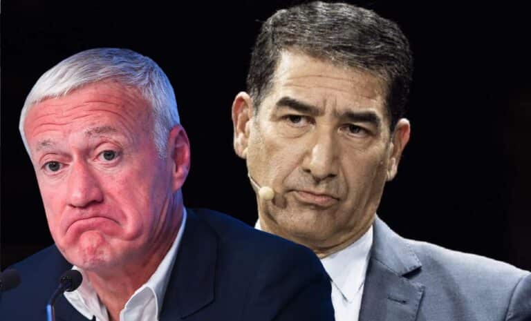 Karim Zeribi et Didier Deschamps