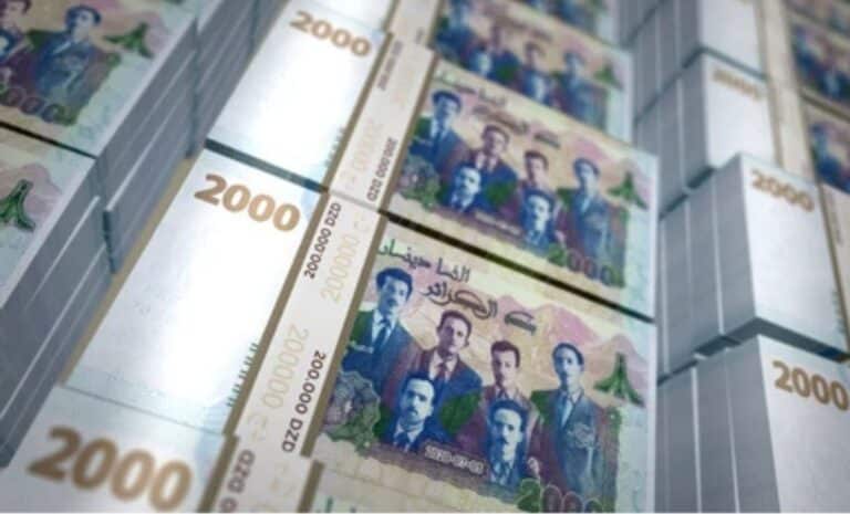 Billets 2000 dinars algériens - Cash - Algérie - Numérisation - Fonds détournés
