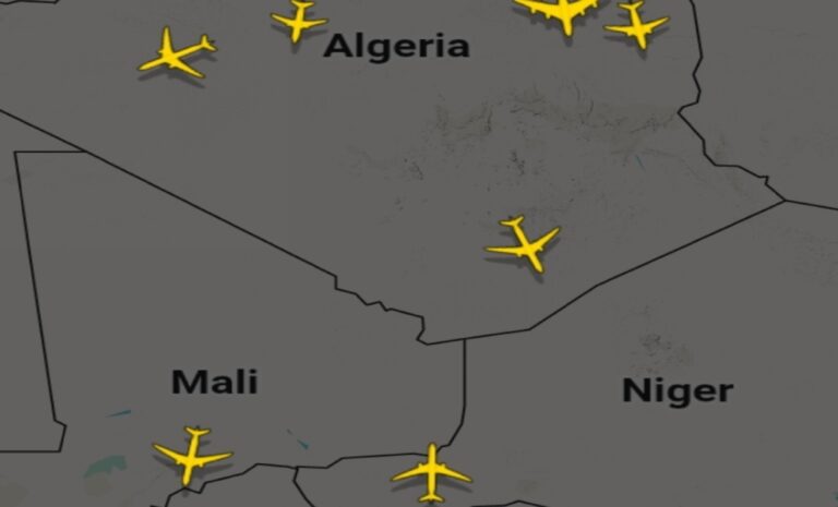 Espace aérien - Algérie -Mali