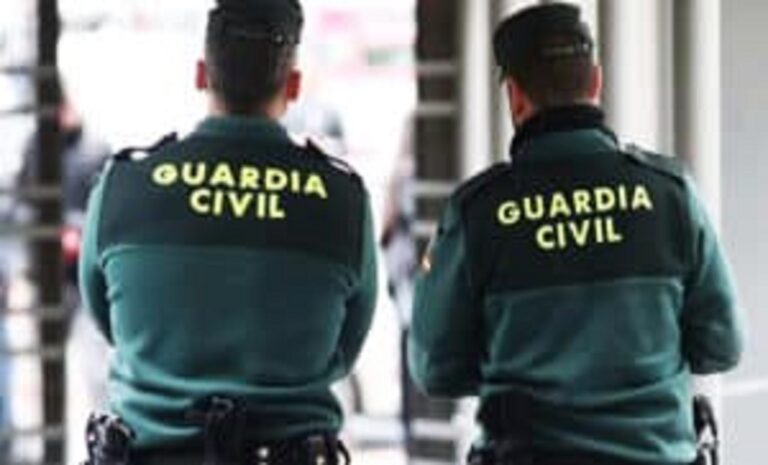 Garde civile Espagne - Algériens arrêtés