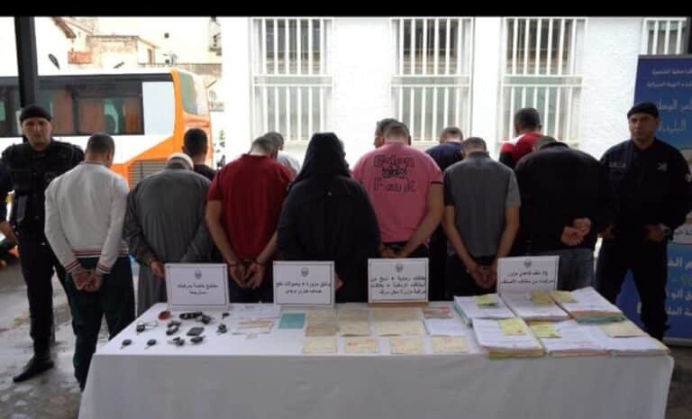 Algérie un réseau international de trafic de véhicules démantelé