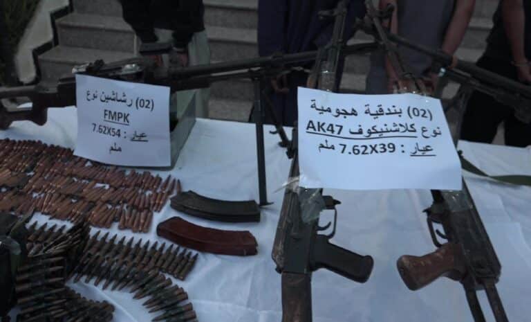 Armes de guerre - Algérie - Trafic de drogue - SRLTIS - Police algérienne - DGSN