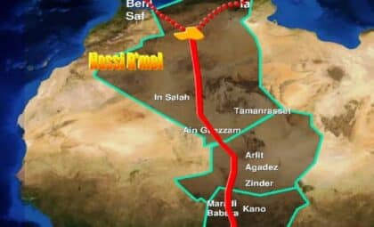 Gazoduc transsaharien TSGP - Algérie - Nigeria - Maroc