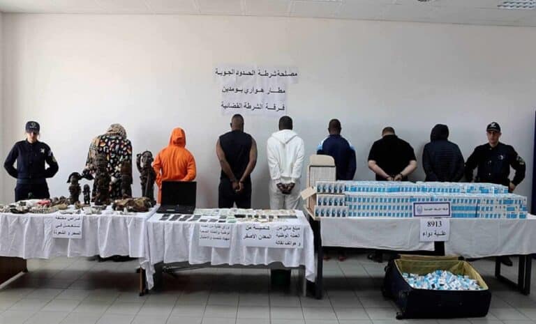 Réseau démantelé à l'aéroport d'Alger