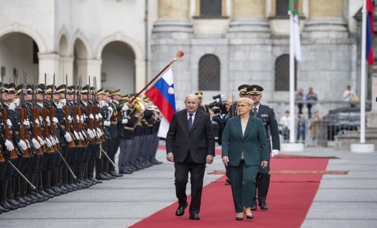 Abdelmadjid Tebboune - Nataša Pirc Musar - Algérie - Slovénie - Gaz