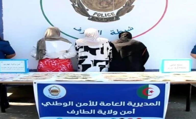 Algérie 3 femmes arrêtées avec 127 900 euros et 2,85 kg d’or