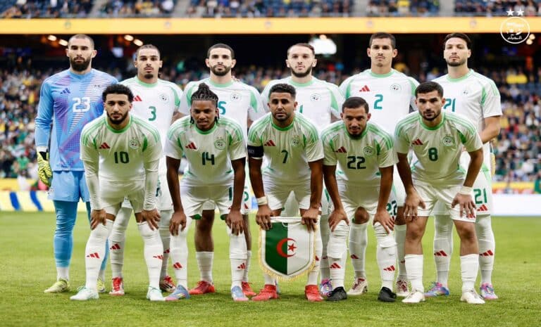 Equipe d'Algérie Vs Suède 2025 - Classement FIFA