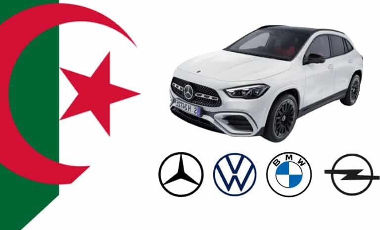 Algérie - Voitures allemandes