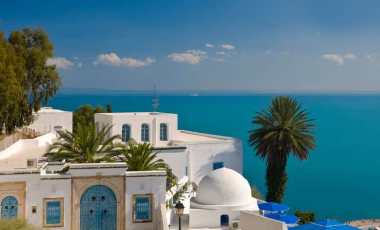 l'île de Djerba, en Tunisie - Touristes algériens