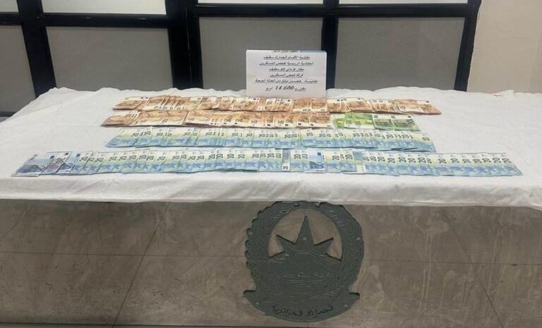 14 600 euros saisis sur une passagère venue de France