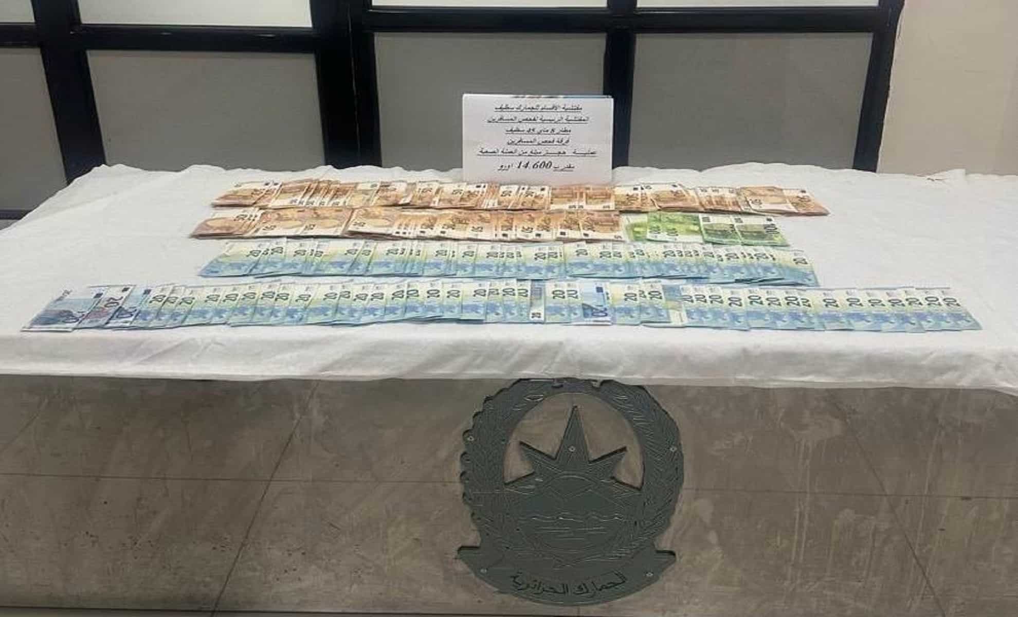14 600 euros saisis sur une passagère venue de France 14 600 euros saisis sur une passagère venue de France