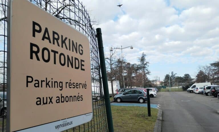 Parking de la Rotonde à Lyon
