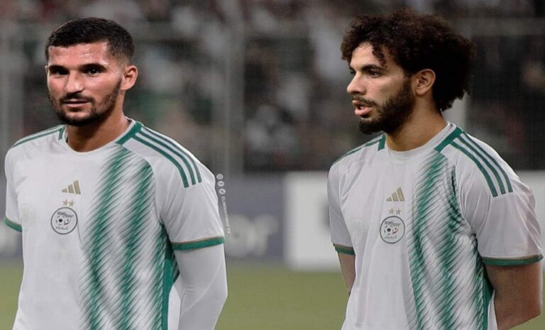 Rayan Aït Nouri - Houssem Aouar - Equipe d'Algérie