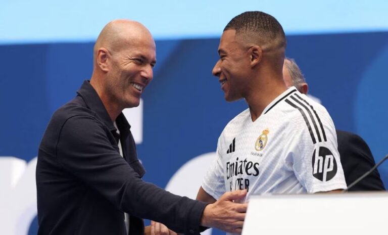 Zinedine Zidane - Kylian Mbappé