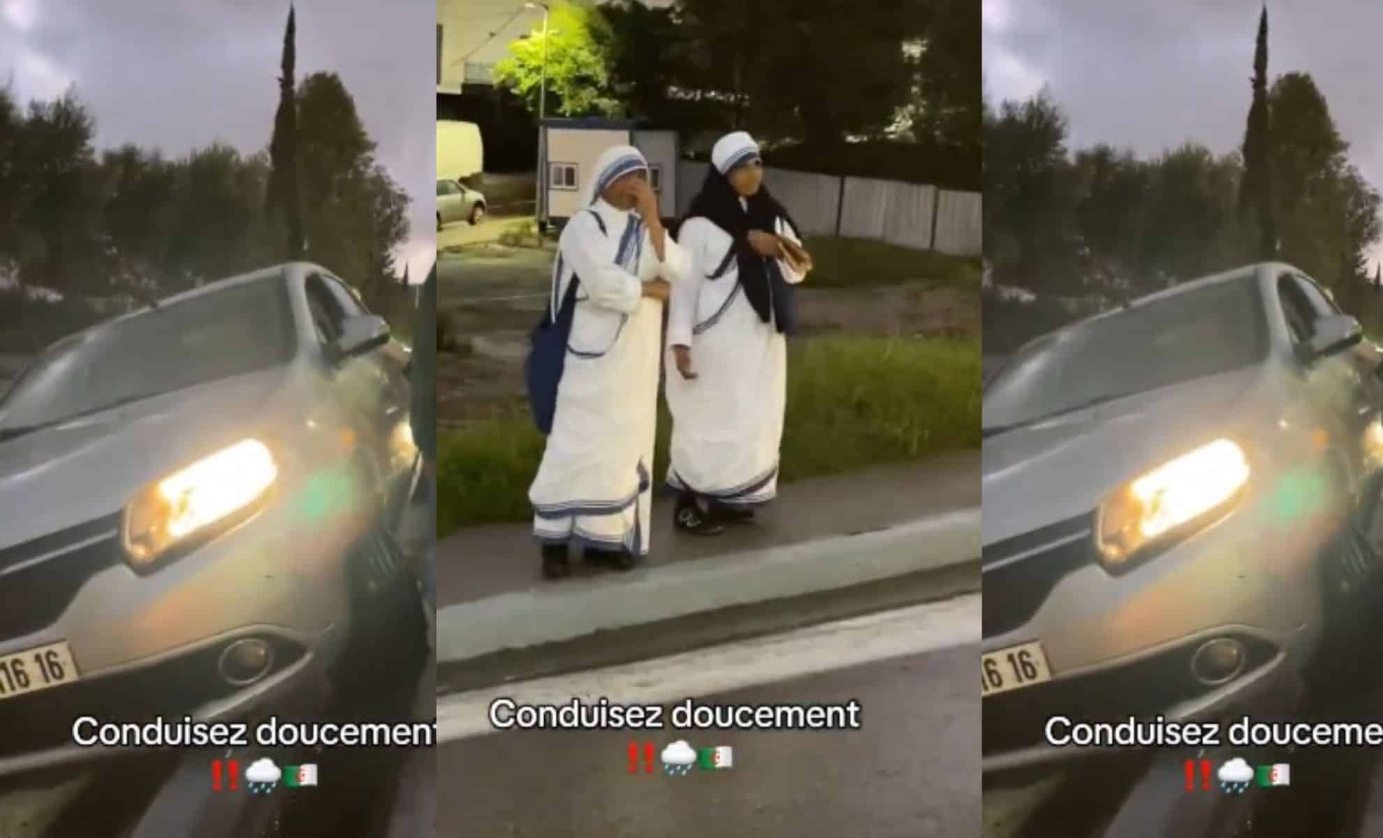 Des jeunes Algériens aident des religieuses catholiques bloquées à Alger