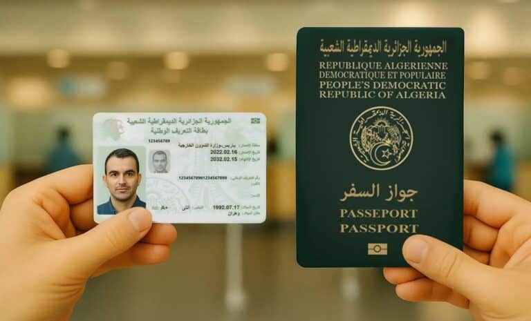 Passeport - CNI - Algérie - Consulat - Algériens