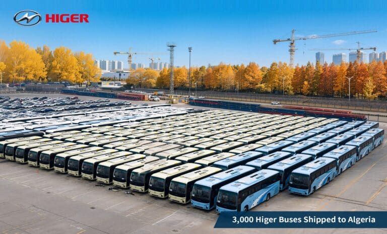 Algérie - Chine - Bus Higer Algérie - Chine - Bus Higer