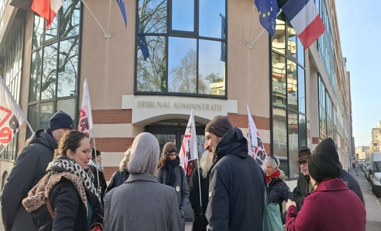 France - Toulouse - Etudiante algérienne - Mobilisation