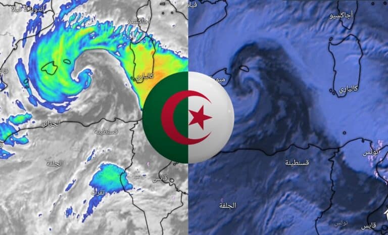 Tempête Harry - Algérie