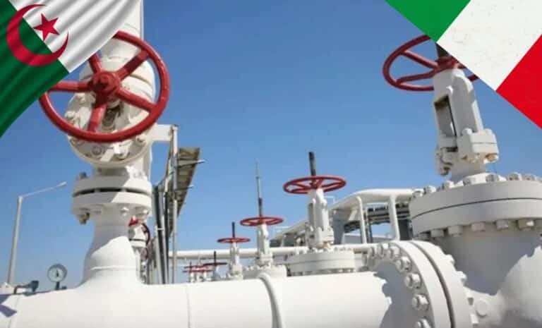 Gaz - Algérie - Italie