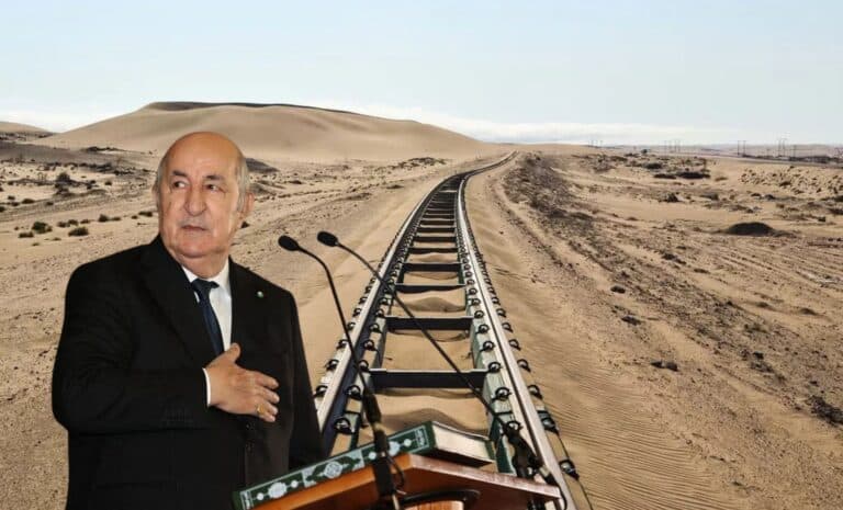 Algérie - Abdelmadjid Tebboune - Ligne ferroviaire - Alger-Tamanrasset