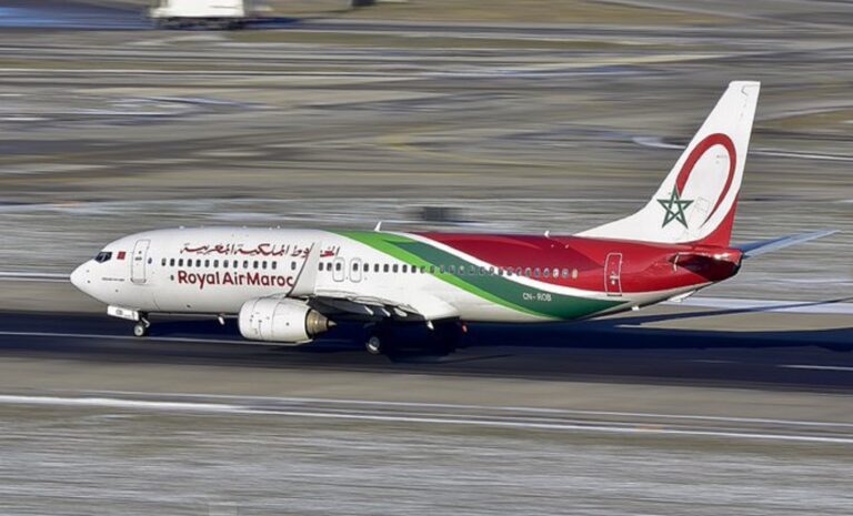 Un Boeing 787 de la Royal Air Maroc