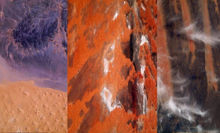 Algérie - Vue ISS - NASA - Images Sahara
