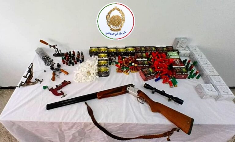 Algérie : la police démantèle un atelier clandestin de fabrication de munitions