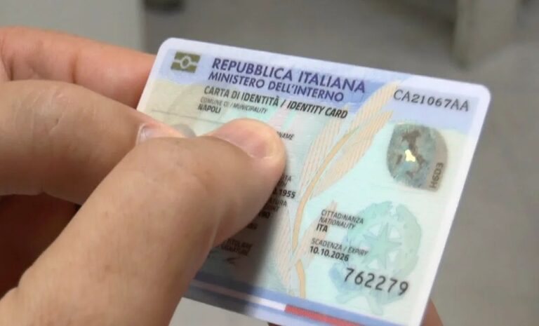 Carte d’identité italienne