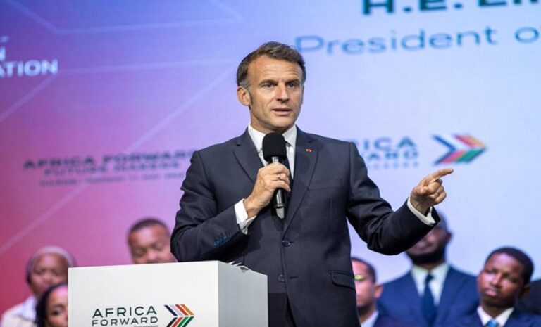 Emmanuel Macron au sommet France Afrique Emmanuel Macron au sommet France Afrique
