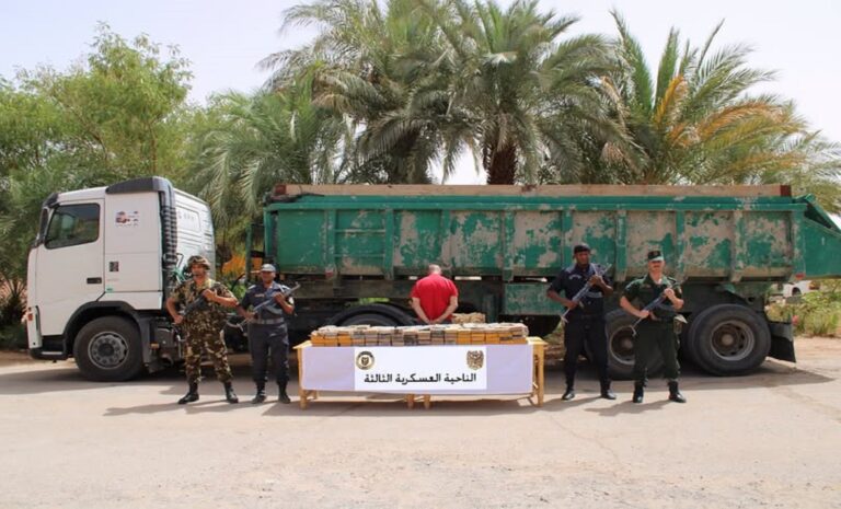 Algérie - Saisie cocaïne - Adrar - ANP